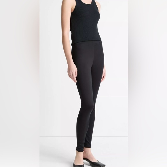 Vince Black High-Rise Scuba Leggings – Size Small - Picture 1 of 5